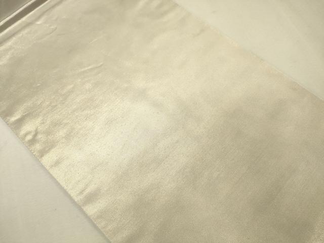 平和屋着物◎六通柄袋帯 螺鈿 ワンポイント 霞文 金彩 引箔 正絹 逸品 CAAS7629ua