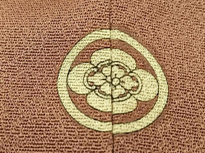 平和屋着物▽訪問着 単衣 浜松文 竹屋町刺繍 金彩 正絹 逸品 BAAT1105hv