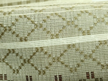 平和屋本店■極上　夏物　八寸名古屋帯　花織　逸品　DZAA5166kh5