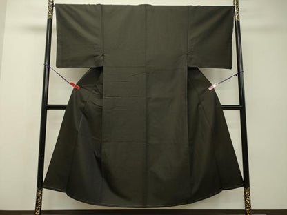 平和屋着物●男性　紬　霞文　正絹　逸品　未使用　DAAS2210tw