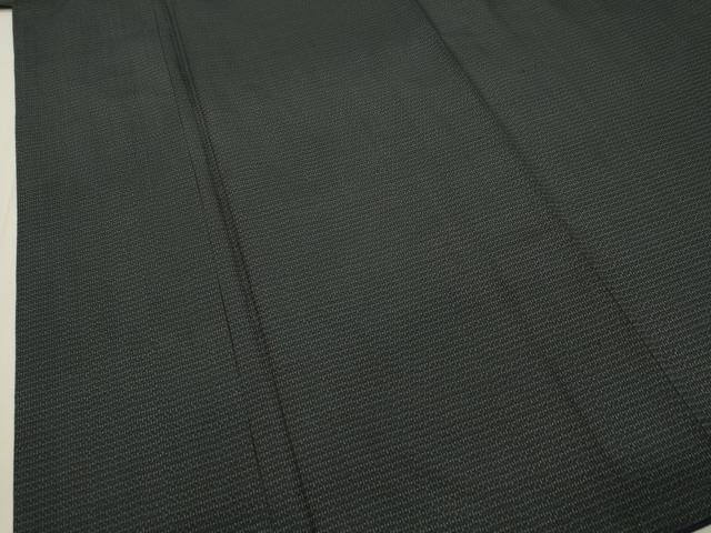 平和屋着物●男性　本場大島紬　アンサンブル　100亀甲　総詰め　正絹　逸品　DAAS2227tw