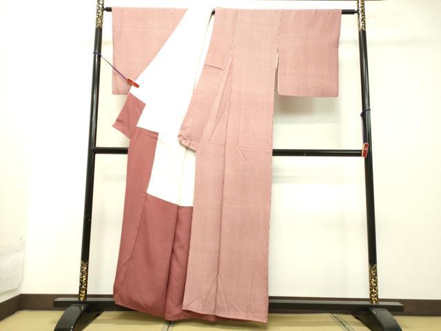 平和屋着物●人間国宝　小宮康孝　江戸小紋　立涌文　正絹　逸品　DAAS2249tw