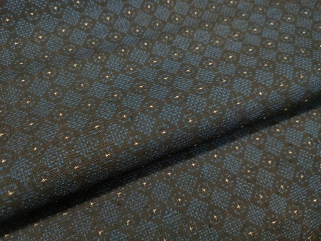 平和屋着物●本場大島紬 7マルキ 蜀江文 正絹 逸品 DAAS2246tw