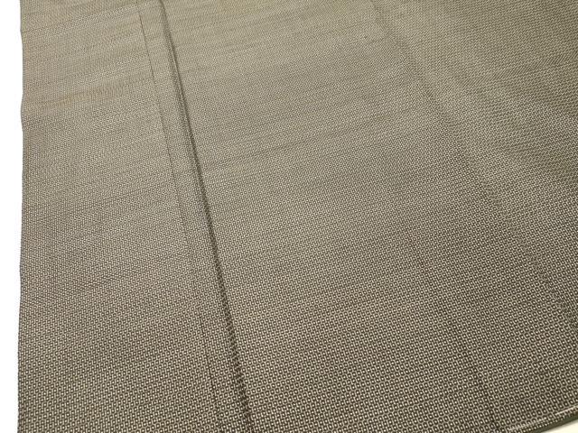 平和屋着物●男性 紬 アンサンブル 100亀甲 総詰め 正絹 逸品 未使用 DAAS2286tw