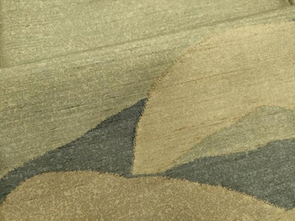 平和屋着物●訪問着 作家物 紬地 抽象文様 正絹 逸品 DAAS2300tw