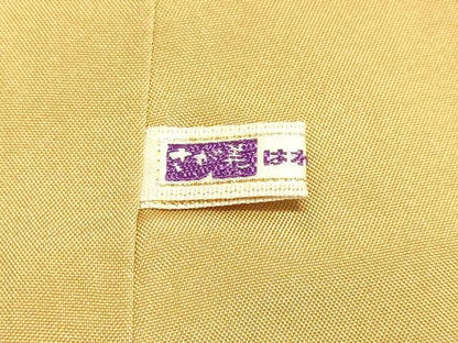 平和屋着物●訪問着　紬地　蔦の葉文　さが美扱い　正絹　逸品　DAAS2303tw