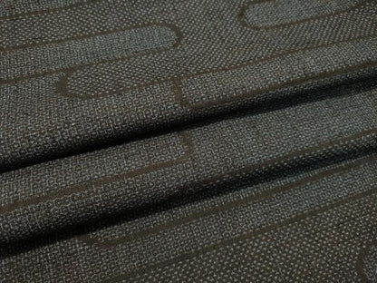 平和屋着物●結城紬 100亀甲 霞文 正絹 逸品 DAAS2322tw