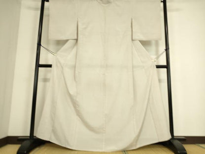 平和屋着物▽本塩沢 単衣 蚊絣 正絹 逸品 DAAS0308az