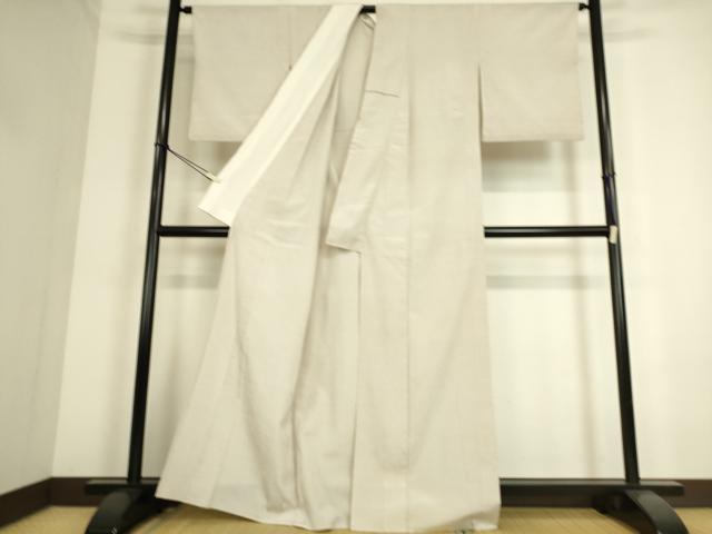 平和屋着物▽本塩沢 単衣 蚊絣 正絹 逸品 DAAS0308az