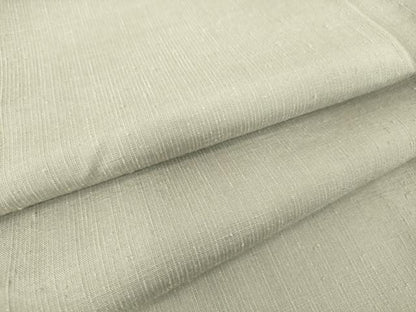 平和屋着物▽上質な紬 　単衣　白鼠色　正絹　逸品　未使用　DAAS0316az