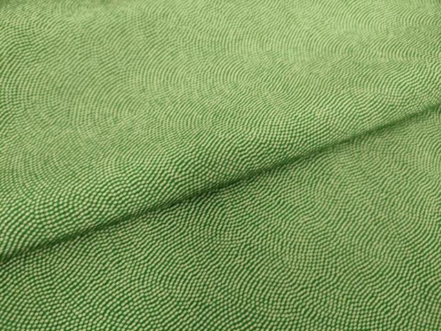 平和屋着物▽江戸小紋　単衣　鮫小紋柄　正絹　逸品　DAAS0336az