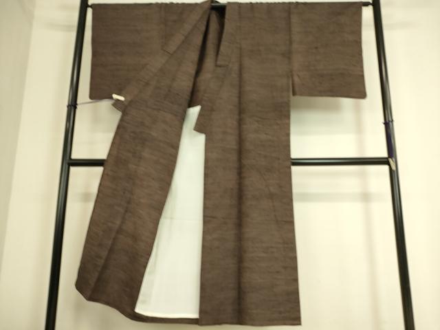 平和屋着物▽男性 紬 単衣 霞文 正絹 逸品 DAAS0335az