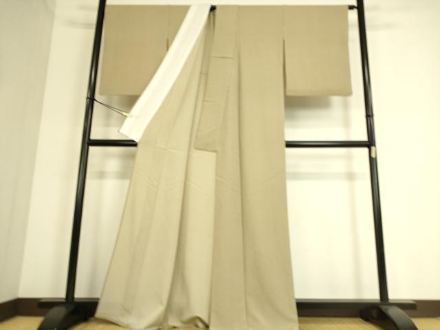 平和屋着物▽小紋 単衣 縞 洗える着物 DAAS0361az