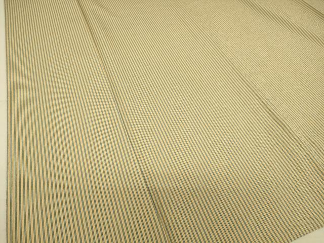 平和屋着物▽小紋 単衣 縞 洗える着物 DAAS0361az