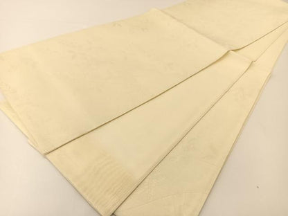 平和屋着物＊夏物 六通柄袋帯 藤花房 銀糸 正絹 逸品 BAAT0724yc