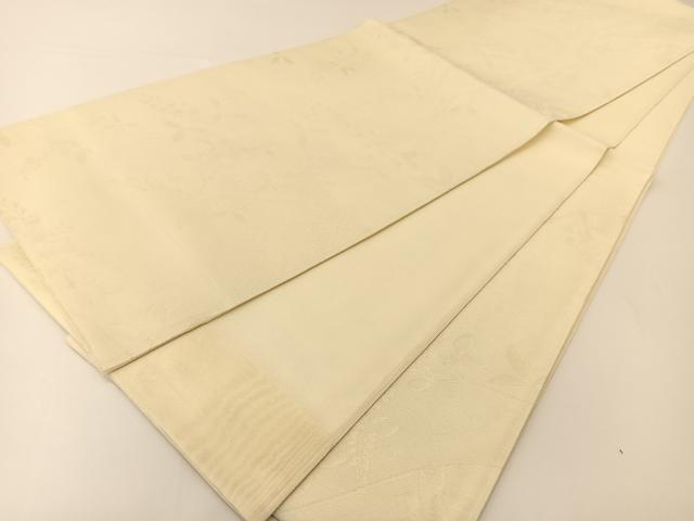 平和屋着物＊夏物 六通柄袋帯 藤花房 銀糸 正絹 逸品 BAAT0724yc