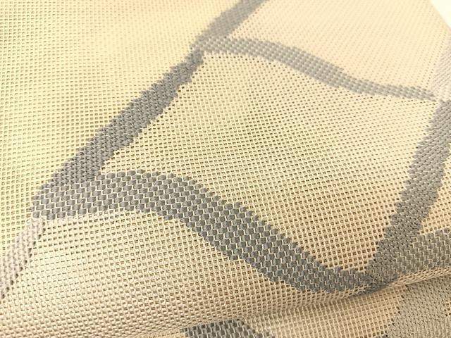 平和屋着物＊夏物 太鼓柄袋帯 流水瓦文様 正絹 逸品 BAAT0734yc