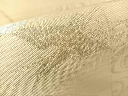 平和屋着物＊夏物 六通柄袋帯 熨斗飛鶴風景文 金銀糸 正絹 逸品 BAAT0754yc