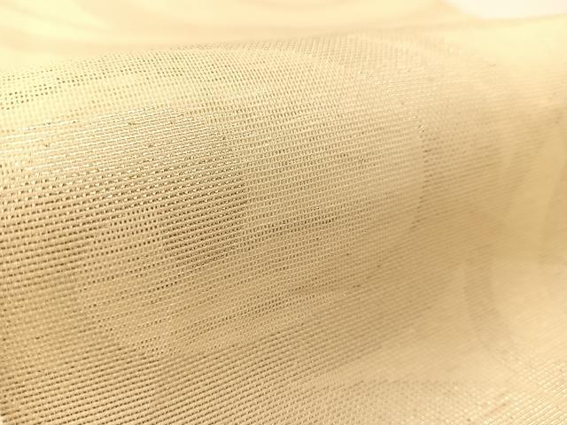 平和屋着物＊夏物　六通柄袋帯　流水文　銀糸　正絹　逸品　BAAT0745yc