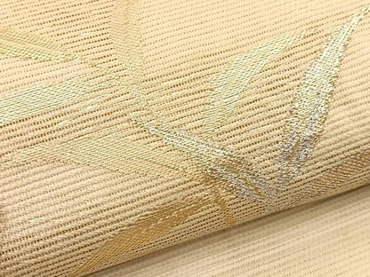 平和屋着物＊夏物　六通柄袋帯　こかげ　金銀糸　正絹　逸品　BAAT3076hv
