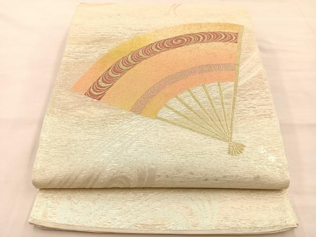 平和屋着物＊夏物 六通柄袋帯 招宴 金銀糸 正絹 逸品 BAAT3141hv