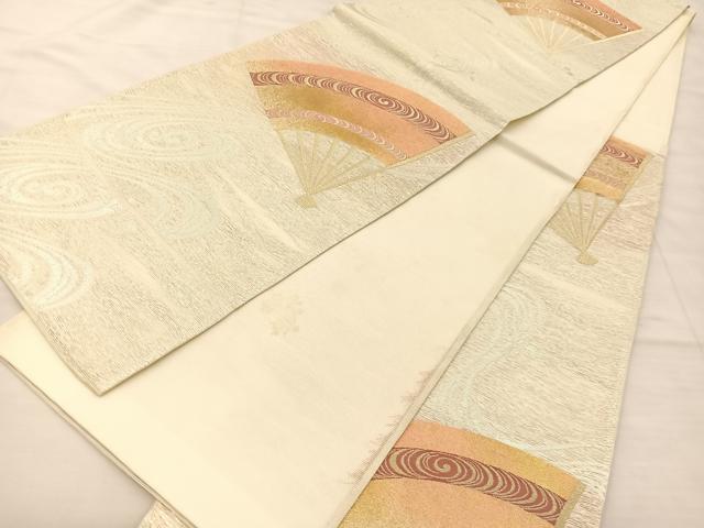 平和屋着物＊夏物 六通柄袋帯 招宴 金銀糸 正絹 逸品 BAAT3141hv