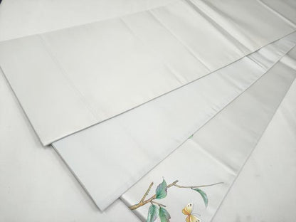 平和屋本店●極上 太鼓柄袋帯 手描き 猫 蝶 引箔 逸品 CYAA2388s5