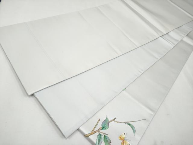平和屋本店●極上 太鼓柄袋帯 手描き 猫 蝶 引箔 逸品 CYAA2388s5