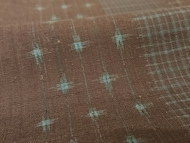 平和屋着物●上質な紬　間道　正絹　逸品　AAAU4228np