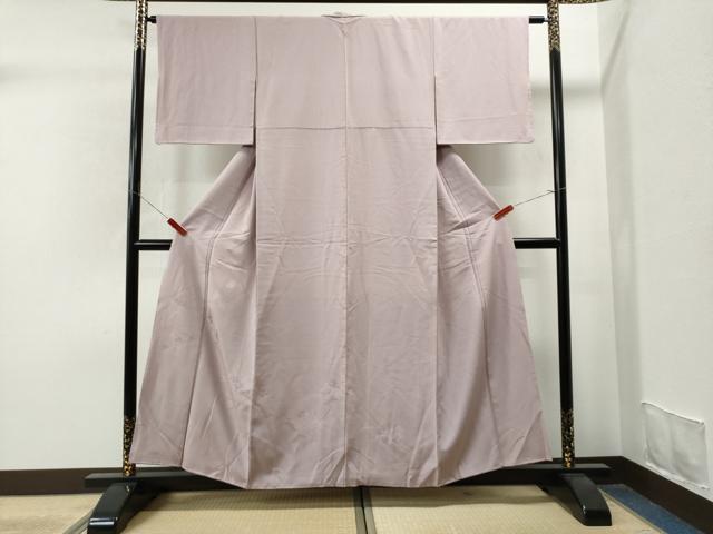 平和屋着物■豪華色留袖 流水樹林地紋 鴇鼠色 正絹 逸品 CAAS6664yc