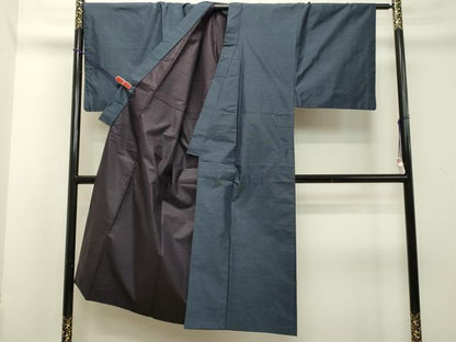 平和屋着物●男性　本場大島紬　アンサンブル　100亀甲　総詰め　正絹　逸品　DAAS2467tw