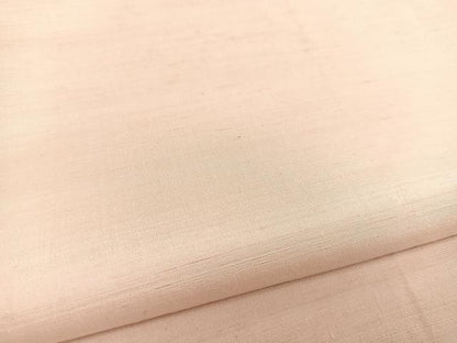 平和屋着物●紅花紬　米沢　正絹　逸品　BAAT0839yc