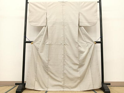 平和屋着物●上質な紬　100亀甲　亀甲文様　正絹　逸品　BAAT0874yc