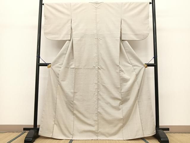 平和屋着物●上質な紬　100亀甲　亀甲文様　正絹　逸品　BAAT0874yc