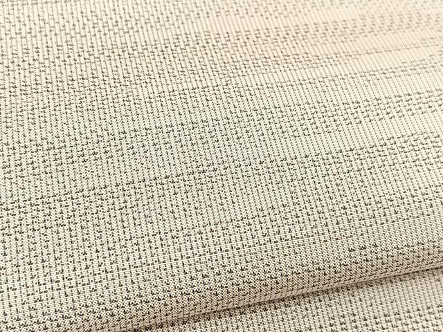 平和屋着物●本場大島紬　横段文　さが美扱い　正絹　逸品　未使用　BAAT0879yc