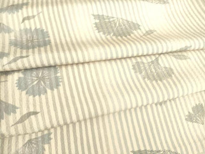 平和屋着物▽上質な小紋 単衣 舞花文 正絹 逸品 DAAS0435az
