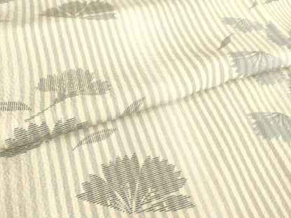 平和屋着物▽上質な小紋 単衣 舞花文 正絹 逸品 DAAS0435az