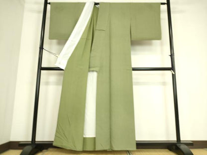 平和屋着物▽江戸小紋 単衣 角通し 正絹 逸品 DAAS0464az