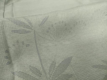 平和屋着物▽訪問着 無双 紗袷 紗×絽 草花文 正絹 逸品 DAAS0477az