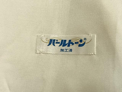 平和屋着物▽訪問着 単衣 作家物 睡蓮 草花文 正絹 逸品 AAAV8322fy