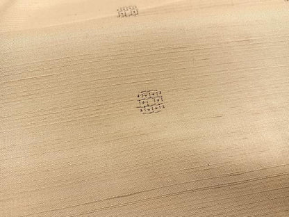 平和屋着物●上質な紬 亀甲文 高島屋扱い 正絹 逸品 BAAT6614hv