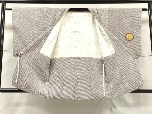 平和屋着物＃道中着 総刺繍 総絞り 鳳凰花丸文 金糸 正絹 逸品 CAAR9109id