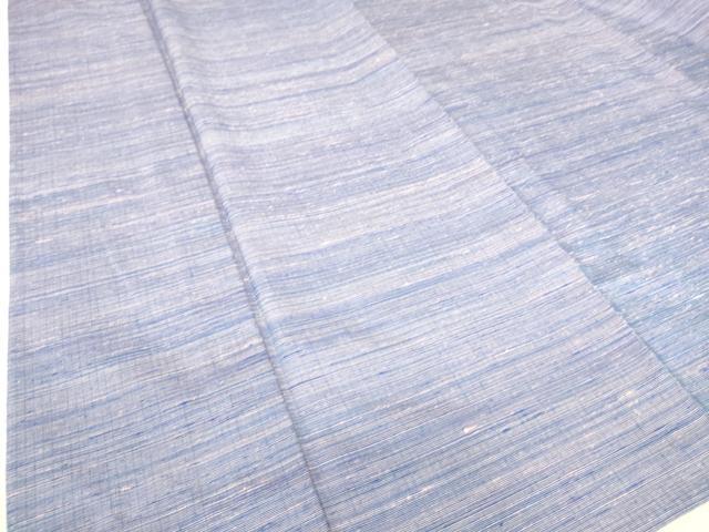 平和屋着物▽上質な紬 単衣 霞文 正絹 逸品 DAAS0556az