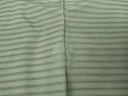 平和屋着物▽松尾光琳 色留袖 無双 絽袷 絽×絽 竹図 銀彩 正絹 逸品 DAAS0598az