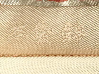 平和屋着物◎六通柄 本袋帯 唐織 手織 草花文 金銀糸 正絹 逸品 CAAT0325ft