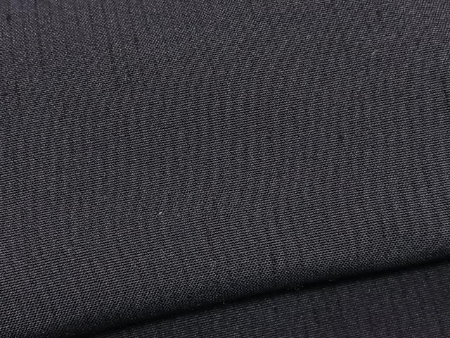 平和屋着物●男性 紬 アンサンブル 色無地 褐返色 正絹 逸品 BAAT6753hv