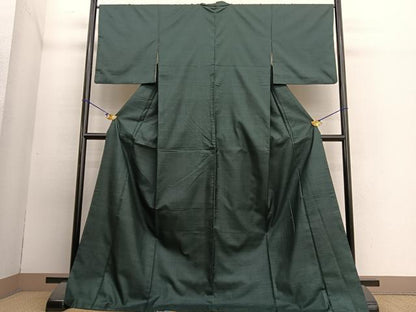 平和屋着物●本場大島紬 150亀甲 ロング丈 正絹 逸品 BAAT6749hv