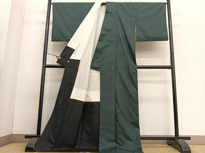平和屋着物●本場大島紬 150亀甲 ロング丈 正絹 逸品 BAAT6749hv