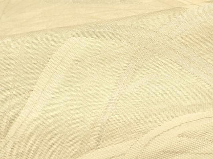 平和屋着物＊夏物 六通柄 本袋帯 草葉文 銀糸 正絹 逸品 DAAT1905cm