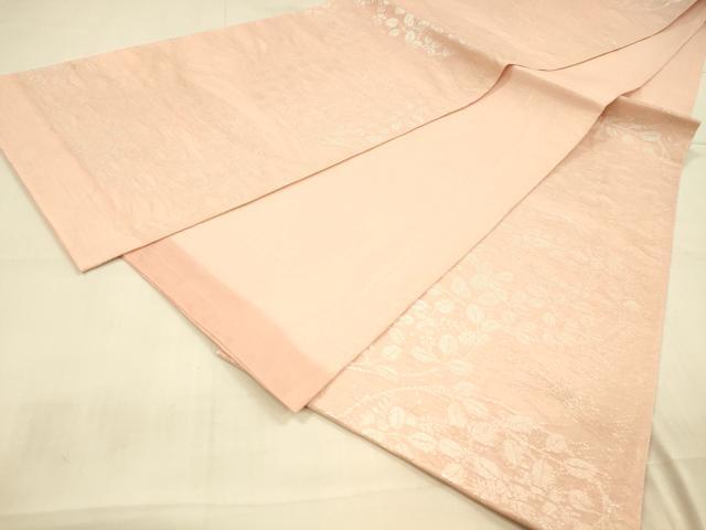 平和屋着物＊夏物 六通柄袋帯 草葉文 銀糸 正絹 逸品 DAAT1907cm
